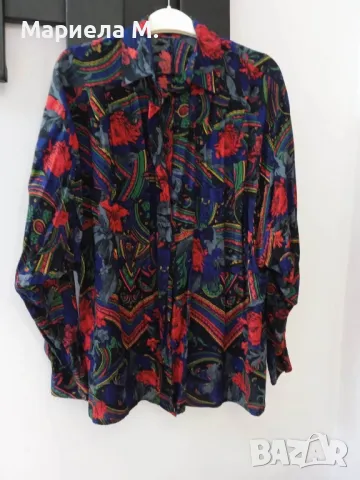 Памучна риза, oversize, S