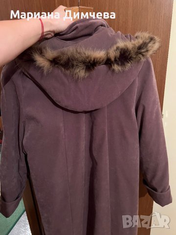 Дамска парка с качулка, снимка 3 - Палта, манта - 39719300
