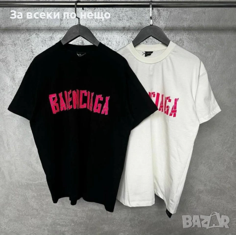 Balenciaga Мъжка Тениска👕Мъжка Блуза С Къс Ръкав Код MensPoint79