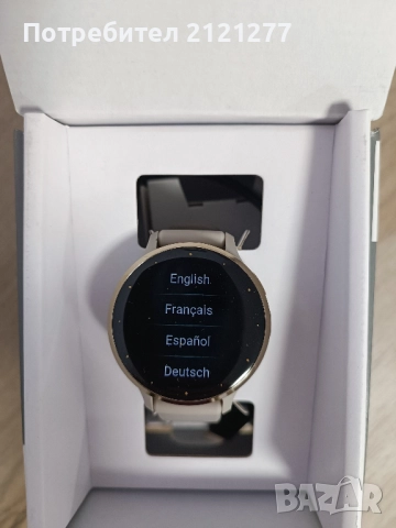 Нов смарт часовник Garmin - Venu 3S, 1.2'', Sage Grey/Silicone, снимка 3 - Дамски - 52109337