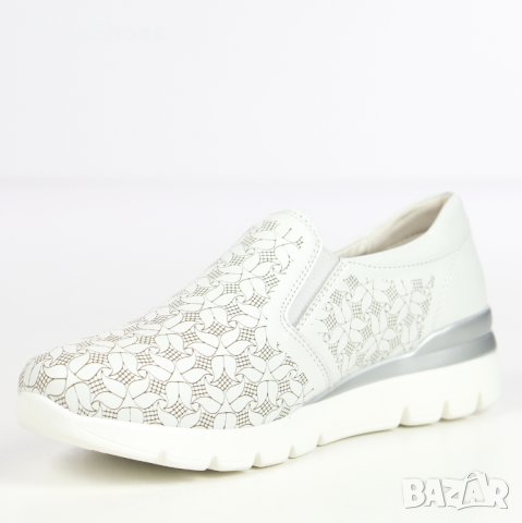 ЕЖЕДНЕВНИ ДАМСКИ ОБУВКИ - ЕСТЕСТВЕНА КОЖА, снимка 4 - Дамски ежедневни обувки - 44255251