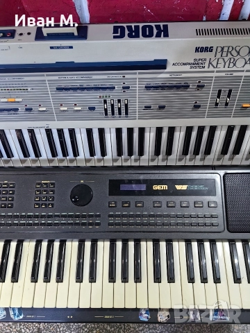 два синтезатора GEM и KORG , снимка 8 - Синтезатори - 52719122