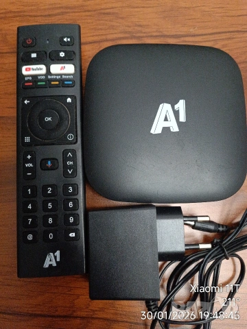 Лот Аndroid tv. box с телевизия , снимка 2 - Приемници и антени - 52957930