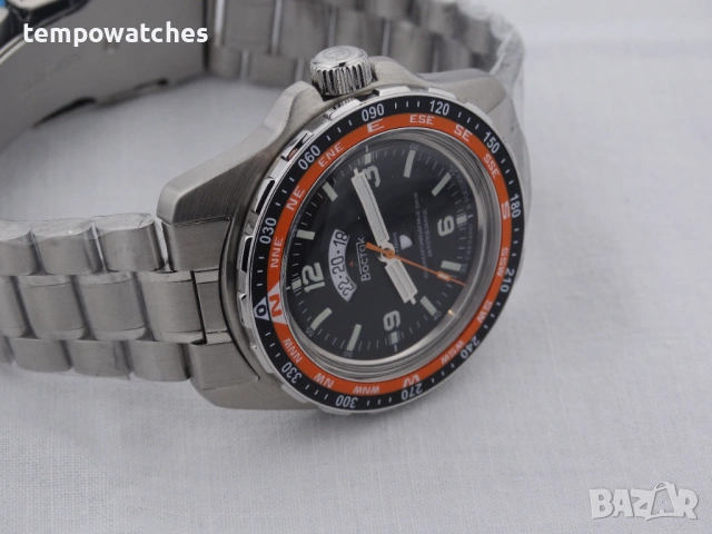 ВОСТОК АМФИБИЯ АВТОМАТИЧЕН- "Турист" ref: 14065Г, снимка 10 - Мъжки - 53720108