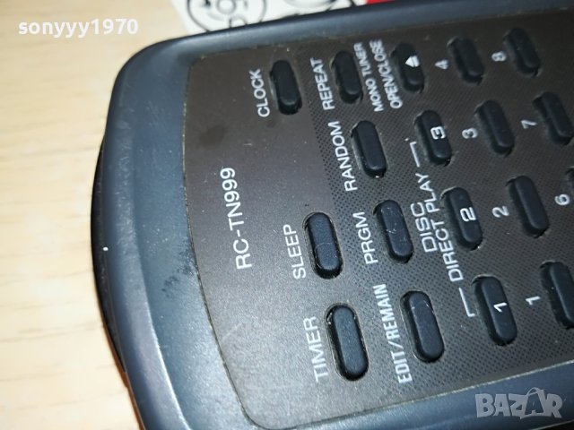 aiwa rc-tn999 audio remote control-внос swiss 2704231209, снимка 7 - Ресийвъри, усилватели, смесителни пултове - 40505403