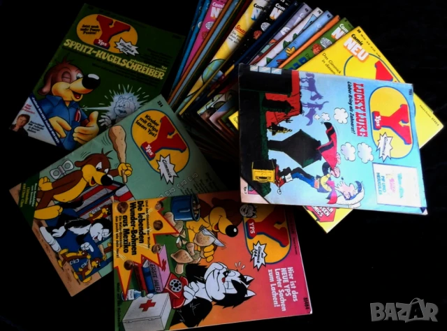 Стари комикси на немски и френски език, снимка 8 - Колекции - 51359697