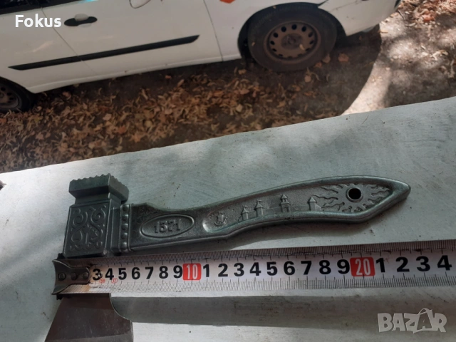 Колекционерска малка руска брадвичка Калуга, снимка 6 - Антикварни и старинни предмети - 53307328