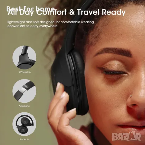 DOQAUS Life 5 Bluetooth слушалки, снимка 6 - Слушалки и портативни колонки - 48131776