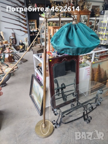 МНОГО СТАРА БРОНЗОВА ЛАМПА 19 ВЕК , снимка 3 - Антикварни и старинни предмети - 53629328