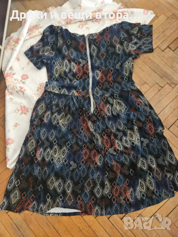 НАМАЛЕНА Дамска рокля Lulu Roe 20 ЛВ, снимка 2 - Рокли - 38310525