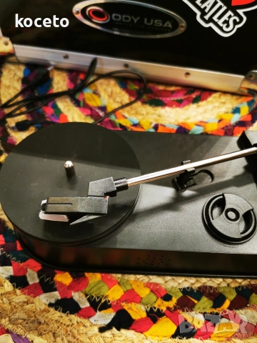 Преносим грамофон , снимка 3 - Грамофони - 52827838