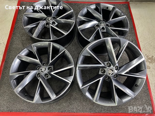 Джанти 19 Цола 5х112 Skoda Original Нови, снимка 5 - Гуми и джанти - 40020426