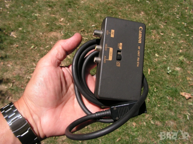 Видео-аудио адаптер CANON  (RF устройство RU-E1n)  , снимка 4 - Камери - 51681286