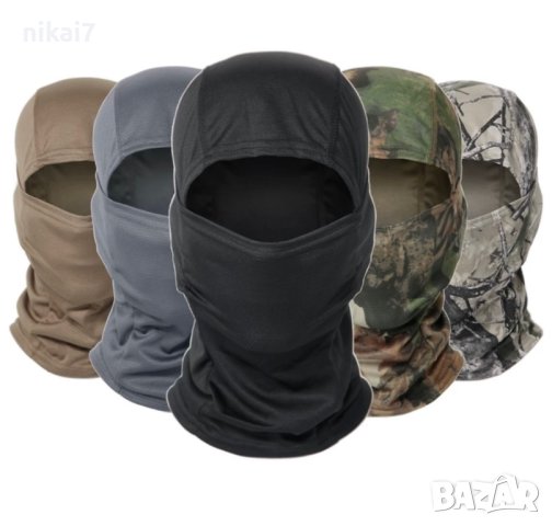 тактическа маска за лица ски сноуборд Airsoft предпазна дишаща, снимка 4 - Други - 37620618