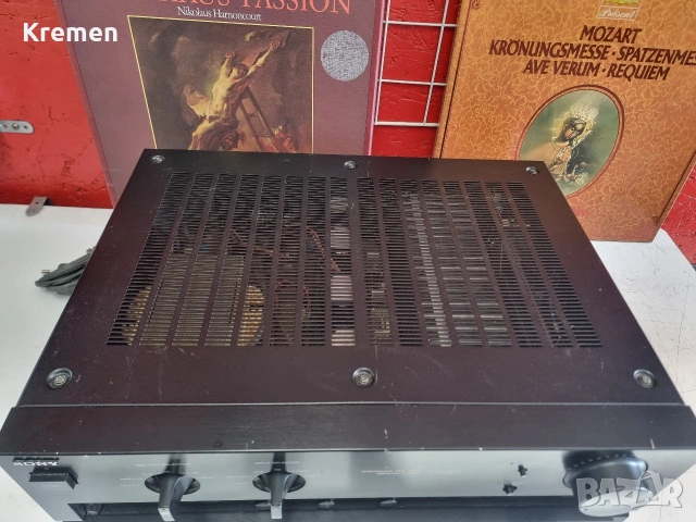 Усилвател SONY F-505ES, снимка 4 - Ресийвъри, усилватели, смесителни пултове - 53480474