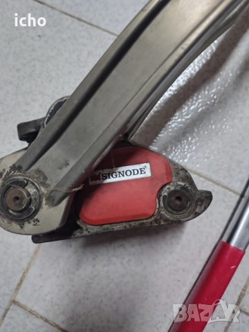 Обтегач клещи за чембер лента signode, снимка 3 - Клещи - 52718580