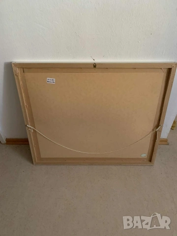 Картина с хортензии* Акрил* Сигнирана* Готова за окачване, снимка 4 - Картини - 53219194