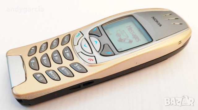  Nokia 6310i Gold златист перфектен агнлийско меню батерия 7 дни, НЕкодиран 100% оригинален , снимка 4 - Nokia - 42389590