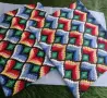 Ръчно изработен ковьор и възглавници, снимка 4