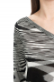 Нова Фешън Дамска Блуза с един ръкав, снимка 1 - Блузи с дълъг ръкав и пуловери - 36320499