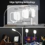 Hapfish LED настолна лампа за учене, 20 W - бяла, снимка 6