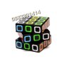 Кубче на Рубик с цветни контури , снимка 2