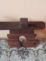 Старинна дървена закачалка , снимка 4