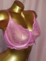 Hunkemoller 80 G Дантелен сутиен в розово , снимка 2