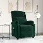 vidaXL Масажен стол, тъмнозелен, кадифе, снимка 2