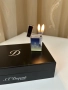 Запалка S.T. Dupont Ligne 2 Montecristo Dark Blue - отлично състояние, двоен пламък, снимка 1