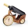Часовник на мотор с поставка за вино и термометър , снимка 1 - Подаръци за мъже - 40366337