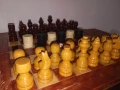 Голям Дървен шах 44 х 44 см. и табла, снимка 2