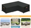 HEIMUNI Г-образен калъф за градински ъглов диван водоустойчив 250x180x90x80/65cm, снимка 5
