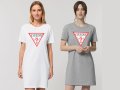 Рокля тениска GUESS принт, снимка 2