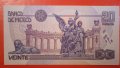 Банкнота 20 песо Мексико , снимка 2