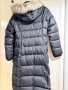 Tommy Hilfiger дълго пухено яке черно, снимка 2