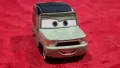 Метална колекционерска кола Disney Store CARS 2 MILES AXLEROD 1:43, снимка 3