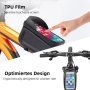 Велосипедна чанта Soumit чанта за рамка водоустойчива за колело стойка телефон какъф, снимка 4