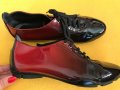 Andre 36 френски спортно-елегантни  обувки червени и черно лак, снимка 1 - Дамски ежедневни обувки - 34836758