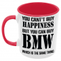 Чаша You can't buy happiness but you can buy BMW, снимка 5