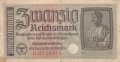 20 марки 1939, Германия, снимка 1