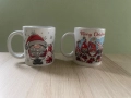 Комплект коледни чаши за кафе / чай, снимка 1