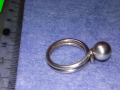СТИЛЕН ВИНТИДЖ АРТ СРЕБЪРЕН ПРЪСТЕН СРЕБРО 925 РЪЧНА БИЖУТЕРСКА ИЗРАБОТКА 43766, снимка 14
