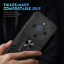 Калъф за Honor Magic8 Lite 5G - PC+TPU, с Ротационен стенд, Монтаж за Кола, 3 Цвята, Вкл. Протектор, снимка 7
