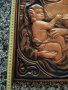 медно пано,икона-девата с младенеца, снимка 2