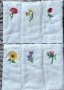 Комплект хавлиени кърпи с Бродерия - 3бр., хавлии с цветя, снимка 3