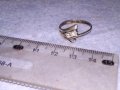 ПРЕКРАСЕН СКЪПОЦЕНЕН СРЕБЪРЕН ПРЪСТЕН СРЕБРО 925 с БЛЕСТЯЩ ЮВЕЛИРНО ФАСЕТИРАН ЦИРКОН 28581, снимка 8