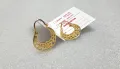 НОВИ! Златни Обеци-3,26 грама-14К (проба 585), снимка 4