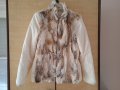 Бяло яке със заешка кожа, снимка 2
