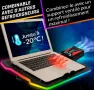 Преносим охладител за лаптоп KLIM Cool Cooler, мощен геймърски охладител за лаптоп за бързо охлаждан, снимка 6